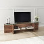 Hanah Home Escape TV - Walnut